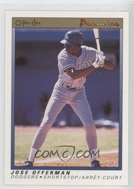 1991 O-Pee-Chee Premier - [Base] #90 - Jose Offerman