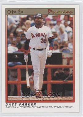 1991 O-Pee-Chee Premier - [Base] #94 - Dave Parker