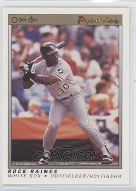 1991 O-Pee-Chee Premier - [Base] #97 - Tim Raines