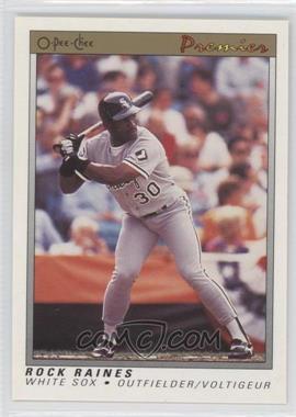 1991 O-Pee-Chee Premier - [Base] #97 - Tim Raines