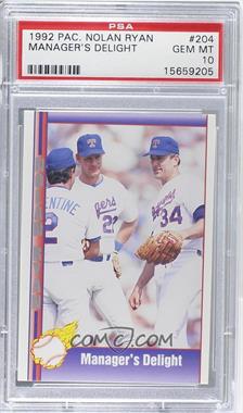 1991 Pacific Nolan Ryan Texas Express Series 2 - [Base] #204 - Nolan Ryan [PSA 10 GEM MT]