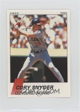 1991 Panini Album Stickers - French #221 - Cory Snyder