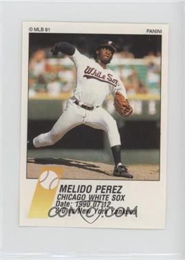 1991 Panini Album Stickers - French #358 - Melido Perez