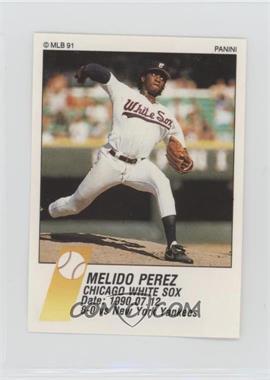 1991 Panini Album Stickers - French #358 - Melido Perez