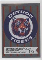 Detroit Tigers Team (Top 15 Back)