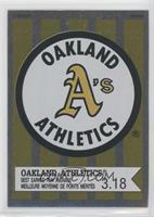 Oakland Athletics Team (Top 5 Contest Back)