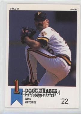 1991 Panini Top 15 Album Stickers - [Base] #57 - Doug Drabek