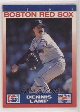 1991 Pepsi Boston Red Sox - [Base] #15 - Dennis Lamp