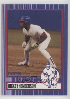 1991 Pepsi Rickey Henderson - [Base] #4 - Rickey Henderson