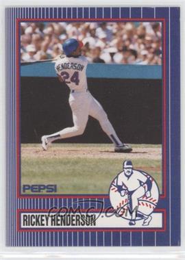 1991 Pepsi Rickey Henderson - [Base] #6 - Rickey Henderson