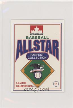 1991 Petro-Canada All Star FanFest Stand-Ups - [Base] #11 - Cecil Fielder