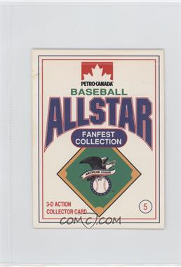 1991 Petro-Canada All Star FanFest Stand-Ups - [Base] #5 - Dave Winfield