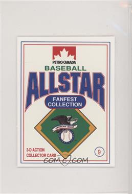 1991 Petro-Canada All Star FanFest Stand-Ups - [Base] #9 - Sandy Alomar Jr.