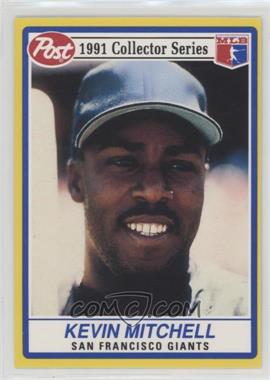 1991 Post - Cereal [Base] #24 - Kevin Mitchell