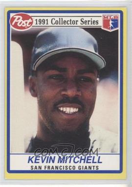 1991 Post - Cereal [Base] #24 - Kevin Mitchell