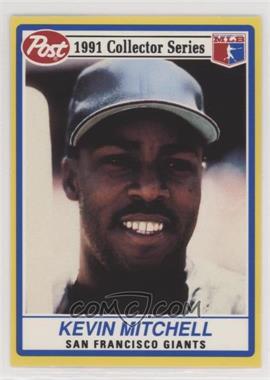 1991 Post - Cereal [Base] #24 - Kevin Mitchell