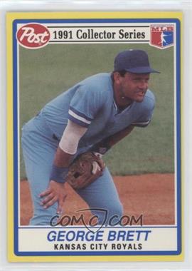 1991 Post - Cereal [Base] #26 - George Brett