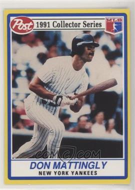 1991 Post - Cereal [Base] #29 - Don Mattingly