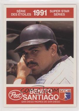 1991 Post Canadian Super Star Series - [Base] #13 - Benito Santiago