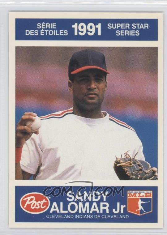 1991 Post Canadian Super Star Series - [Base] #23 - Sandy Alomar Jr.