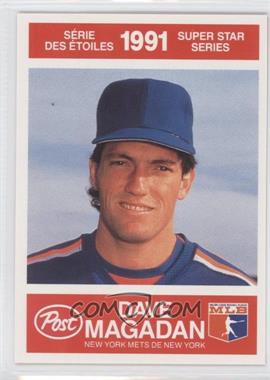 1991 Post Canadian Super Star Series - [Base] #4 - Dave Magadan