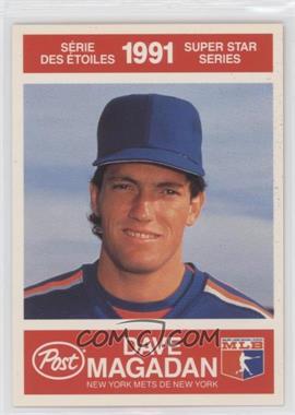 1991 Post Canadian Super Star Series - [Base] #4 - Dave Magadan