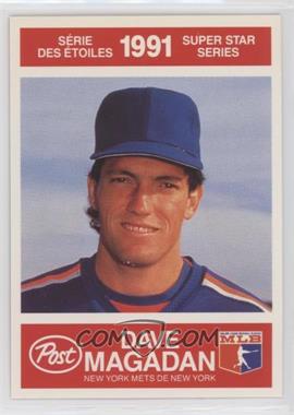 1991 Post Canadian Super Star Series - [Base] #4 - Dave Magadan