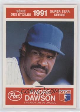 1991 Post Canadian Super Star Series - [Base] #7 - Andre Dawson