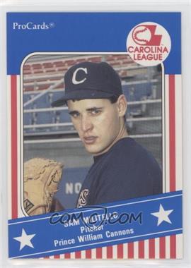 1991 ProCards Carolina League All-Star Game - [Base] #CAR34 - Sam Militello