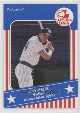 1991 ProCards Carolina League All-Star Game - [Base] #CAR43 - John Jensen