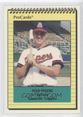 1991 ProCards Minor League - [Base] #1529 - Reed Peters