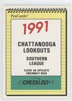 Team Checklist - Chattanooga Lookouts