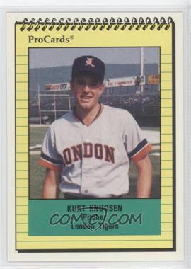 1991 ProCards Minor League - [Base] #2232.1 - Kurt Knudsen