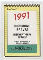 Team Checklist - Richmond Braves