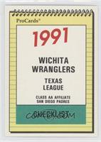 Team Checklist - Wichita Wranglers