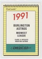 Team Checklist - Burlington Astros