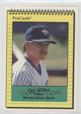1991 ProCards Minor League - [Base] #2825 - Eric Jaques