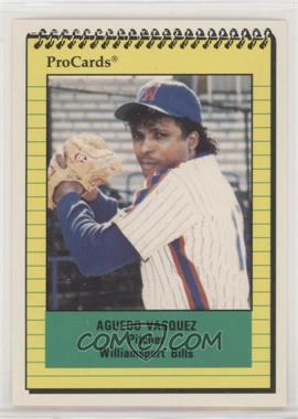 1991 ProCards Minor League - [Base] #295 - Aguedo Vasquez