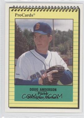 1991 ProCards Minor League - [Base] #3654 - Doug Anderson