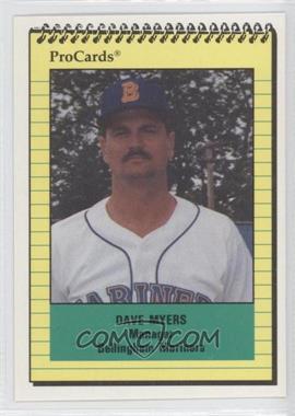 1991 ProCards Minor League - [Base] #3683.1 - Dave Myers