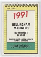 Team Checklist - Bellingham Mariners