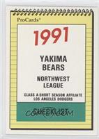Team Checklist - Yakima Bears