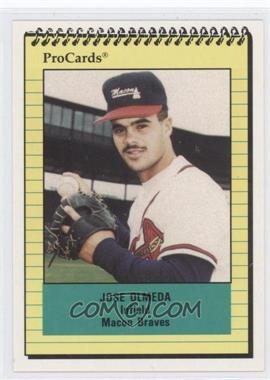 1991 ProCards Minor League - [Base] #874 - Jose Olmeda