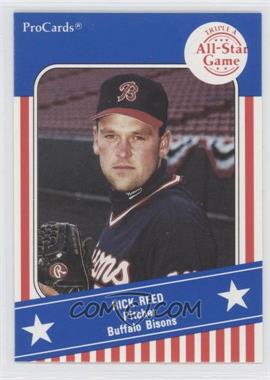 1991 ProCards Triple A All-Star Game - [Base] #AAA 4 - Rick Reed