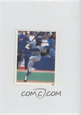 1991 Red Foley's Best Baseball Book Ever Stickers - [Base] #87 - Ruben Sierra
