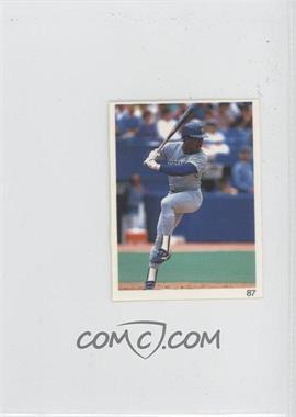 1991 Red Foley's Best Baseball Book Ever Stickers - [Base] #87 - Ruben Sierra