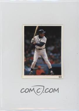 1991 Red Foley's Best Baseball Book Ever Stickers - [Base] #93 - Alan Trammell