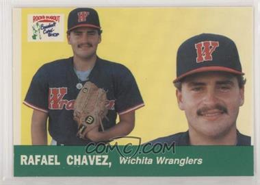 1991 Rock's Dugout Wichita Wranglers - [Base] - Blank Back #2 - Rafael Chavez [Poor to Fair]