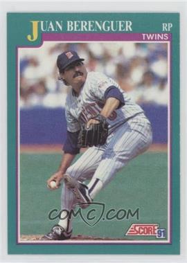 1991 Score - [Base] #111 - Juan Berenguer