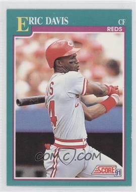 1991 Score - [Base] #137 - Eric Davis